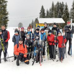 Quelques images de la sortie de ski de fond du 9 février 2021