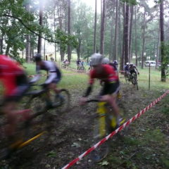 Conditions atmosphériques dantesques au 1er cyclo cross de la Lande aux Loisirs