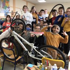 Activités en milieu scolaire : Stève  GUILLEMINOT s’adapte