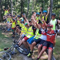 Creusot Vacances Jeunes :BELLE deuxième semaine de stage VTT…