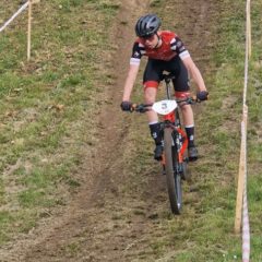 manche de coupe BFC VTT  de Beaucourt. performance mi-figue/mi-raisin pour Oscar PELLERIN