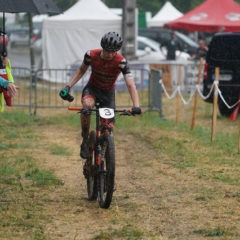 Championnat de Bourgogne Franche-Comté VTT.Oscar PELLERIN 4ème