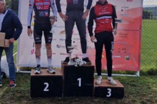 Coupe de Bourgogne France Comté de VTT du côté de Moissey. Oscar PELLERIN 3ème