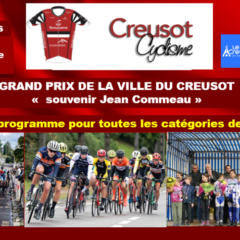 Venez nombreux  assister ,Dimanche 17 mars , aux différentes courses  du Grand Prix de la Ville du CREUSOT