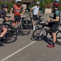 Creusot Cyclisme en reco du clm par équipe  de la trainhard 2025