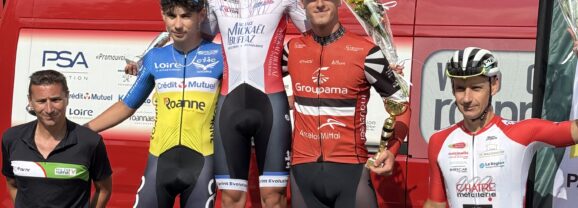 Belle 3 ème place pour Gary Grillot au GP de la ville de Roanne (42)