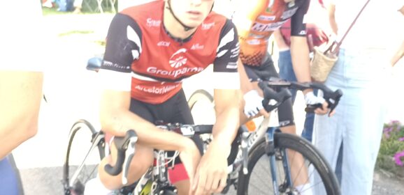 Néo Dérangère le nageur-cycliste de Creusot Cyclisme