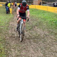 Résumé course GOURGIN Esteban 7 ème Coupe BFC CX Bans (39380) Jura