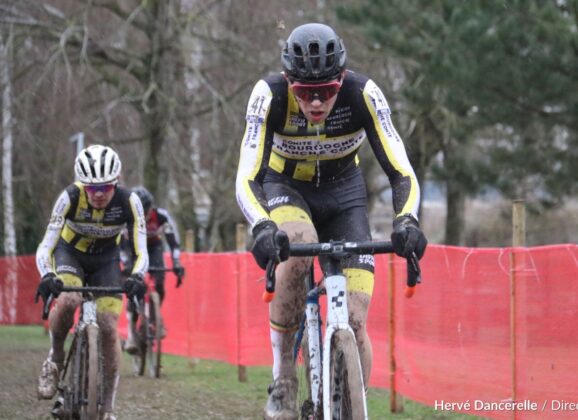 Résumé de courses GOURGIN Esteban Championnat de France CX U23 à Troyes