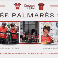 Soirée palmarès Vendredi 23 Janvier 2026 à 19h00 Salle Polyvalente Maison des associations Jouffroy