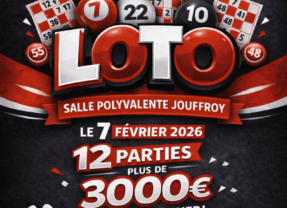 Grand Loto Creusot Cyclisme le 7 Février 2026 ouverture des portes à 18H00