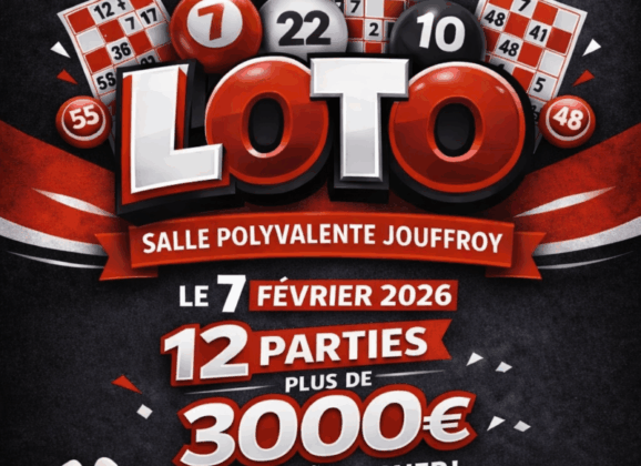 Grand Loto Creusot Cyclisme le 7 Février 2026 ouverture des portes à 18H00