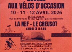 Bourse aux vélos d&rsquo;occasion CSE Section Cyclo 10/11/12 Avril 2026 LA NEF Le Creusot