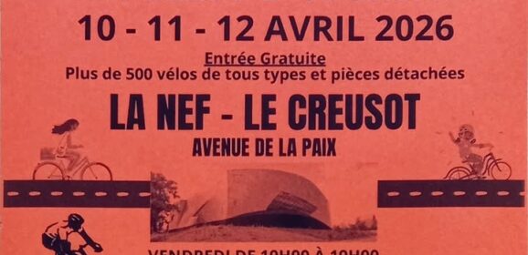Bourse aux vélos d&rsquo;occasion CSE Section Cyclo 10/11/12 Avril 2026 LA NEF Le Creusot