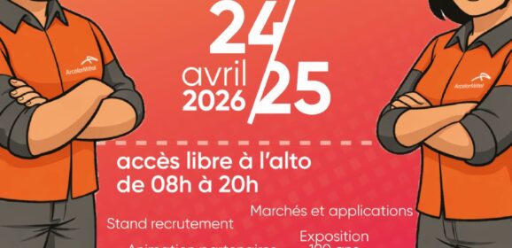 INDUSTEEL Portes Ouvertes 24 et 25 Avril 2026