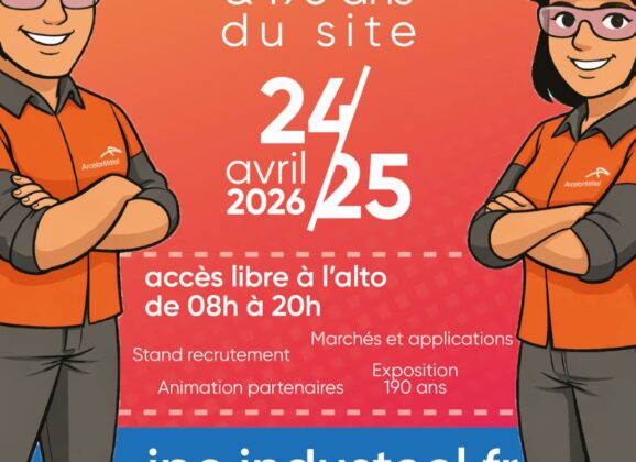 INDUSTEEL Portes Ouvertes 24 et 25 Avril 2026