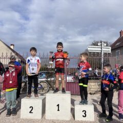 Bravo à Natann Monnet 1er à Ecuelle Fsgt et 3 ème à Macon FFC