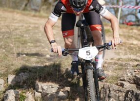 Coupe départementale VTT Uchizy   Bravo à Esteban Gourgin (2 ème)