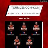 Tour Des COM-COM open 1-2-3  24/25/26 Avril 2026 Team Creusot Cyclisme