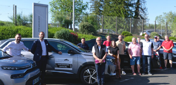 Merci à toute l&rsquo;équipe Peugeot Nomblot Le Creusot pour le prêt des véhicules Trainhard 2026 et votre accueil