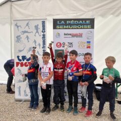 Félicitations à Natann et Swann MONNET 1e place pour les 2 titres  de champion régional bourgogne franche comté