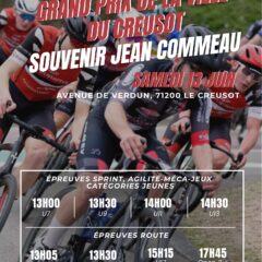 Grand Prix de la ville du Creusot samedi 13 Juin